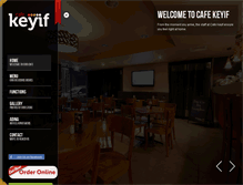 Tablet Screenshot of cafekeyif.com.au
